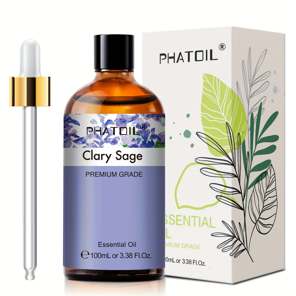 Premium Clary Sage Essential Oil - 100ml/ 3.8fl.oz