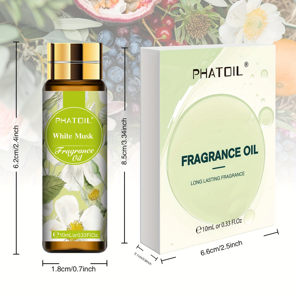 Floral & fruity essential oils - 10ml/0.338fl.oz