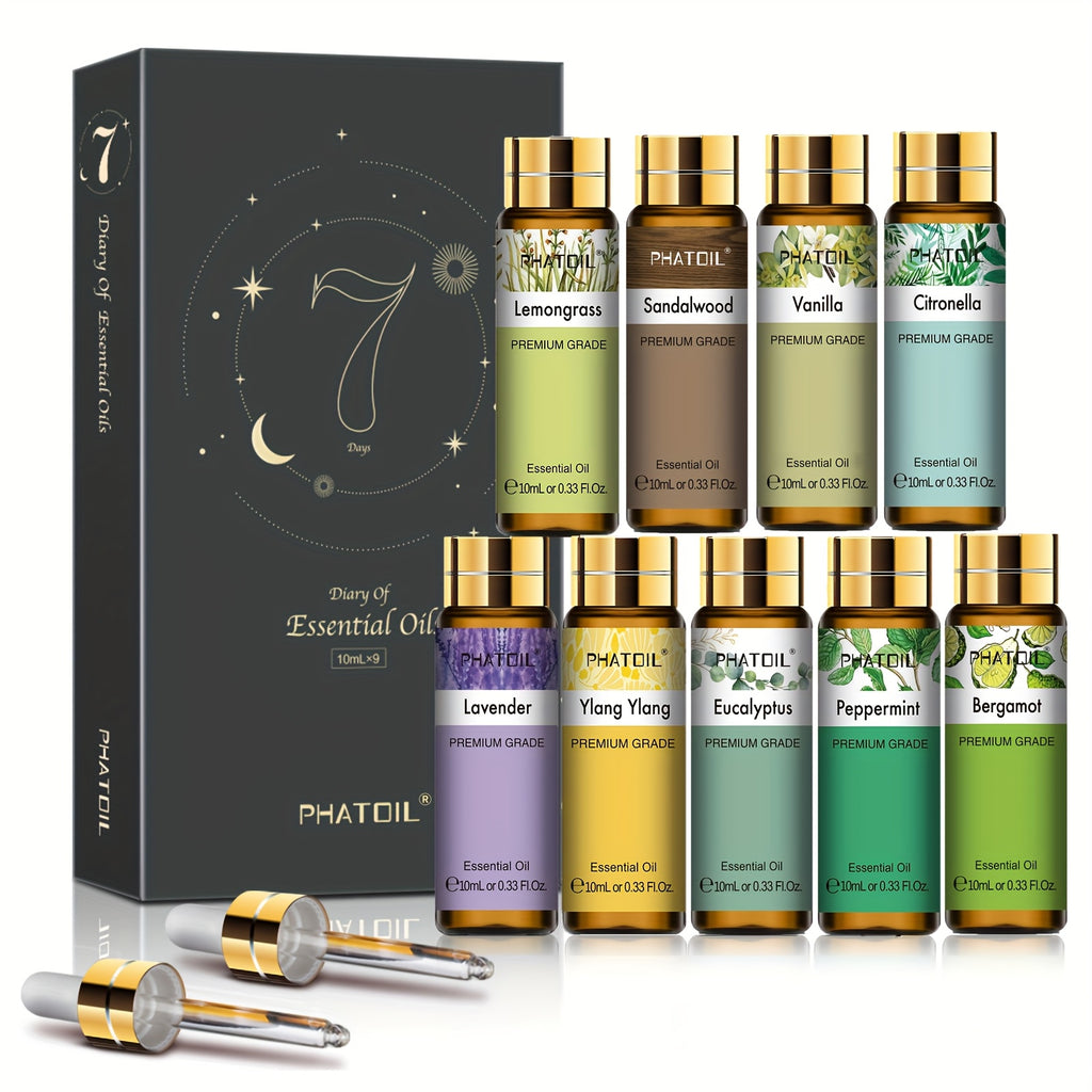 Essential oils gift set 9pcs - 10ml