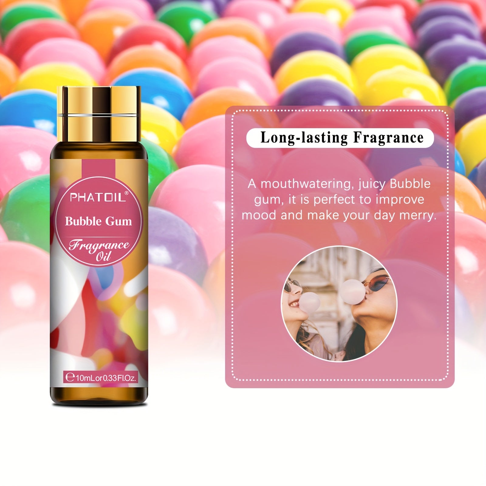 Floral & fruity essential oils - 10ml/0.338fl.oz