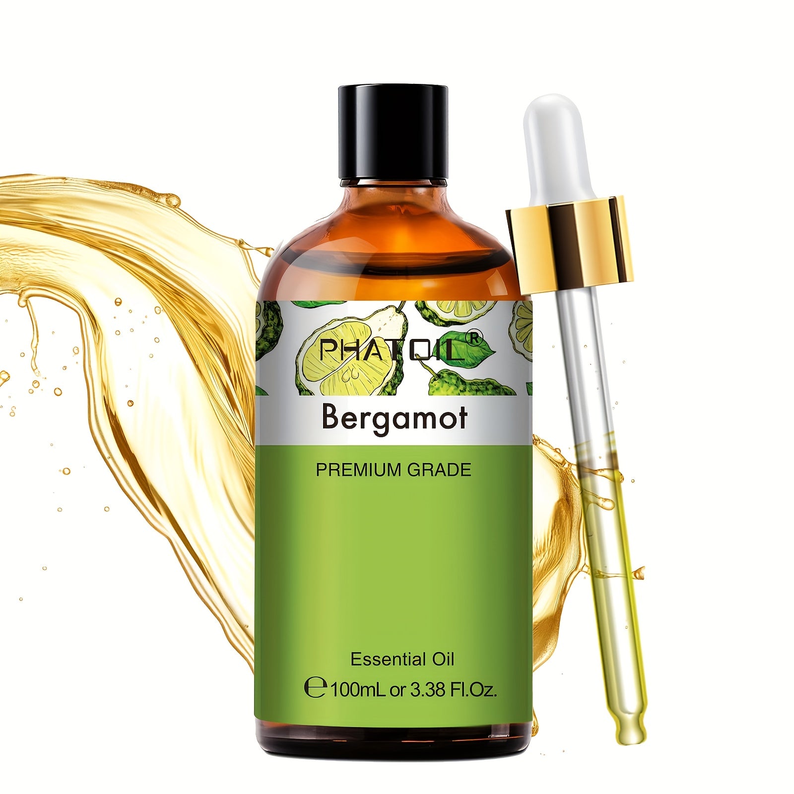 Premium Bergamot Essential Oil - 100ml/3.8floz