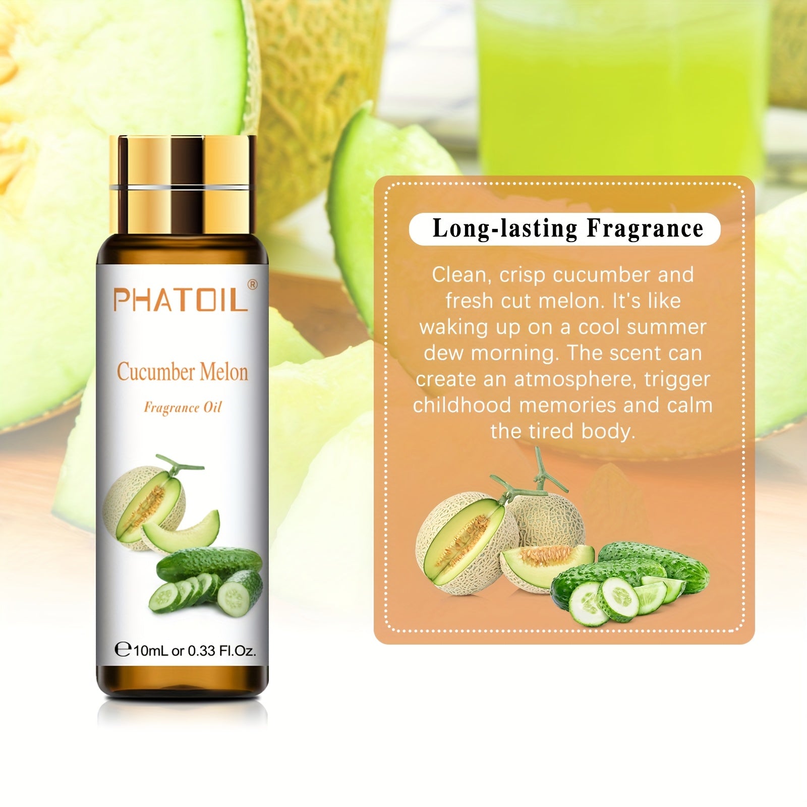 Floral & fruity essential oils - 10ml/0.338fl.oz