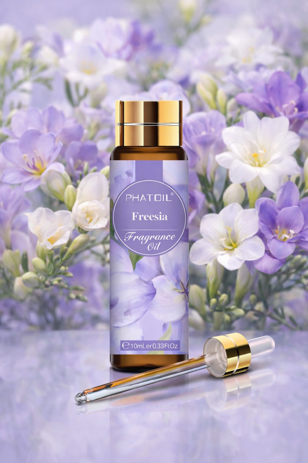 Huile parfumée Freesia, concentré de parfum - 10ml