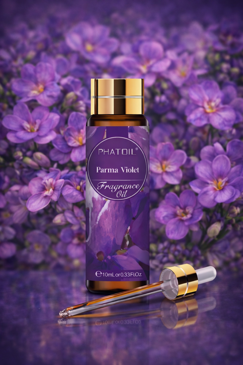 Huile parfumée Parma Violet, concentré de parfum - 10ml