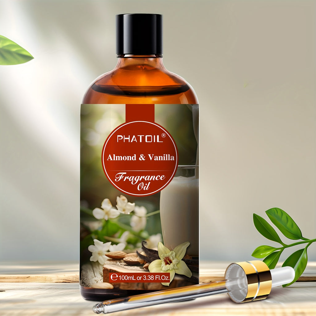 Premium Vanilla & Almond Essential Oil - 100ml/3.38fl.oz