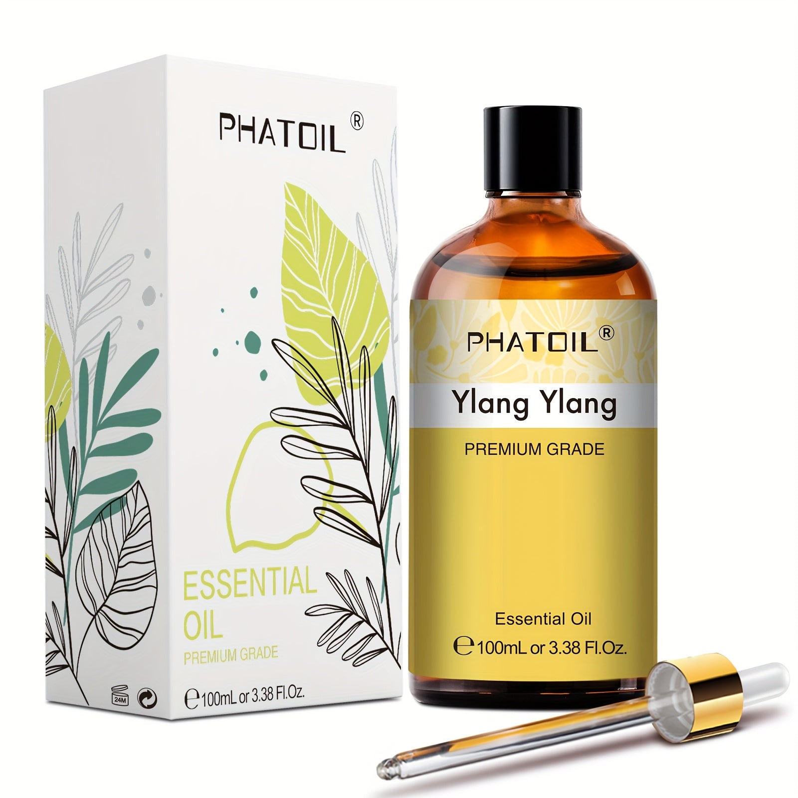 Premium Ylang Ylang Essentiel Oil - 100ml/3.8fl.oz