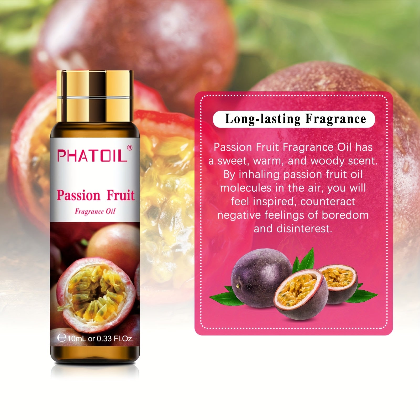 Floral & fruity essential oils - 10ml/0.338fl.oz