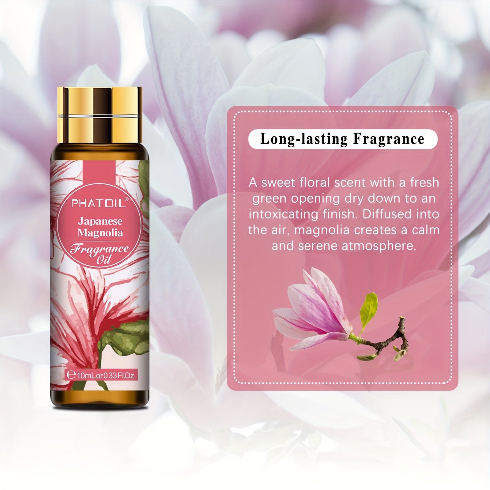 Floral & fruity essential oils - 10ml/0.338fl.oz